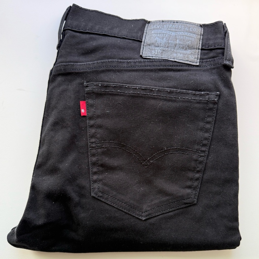 Levi's 510 Black Men's Jeans. 36x30. Never worn